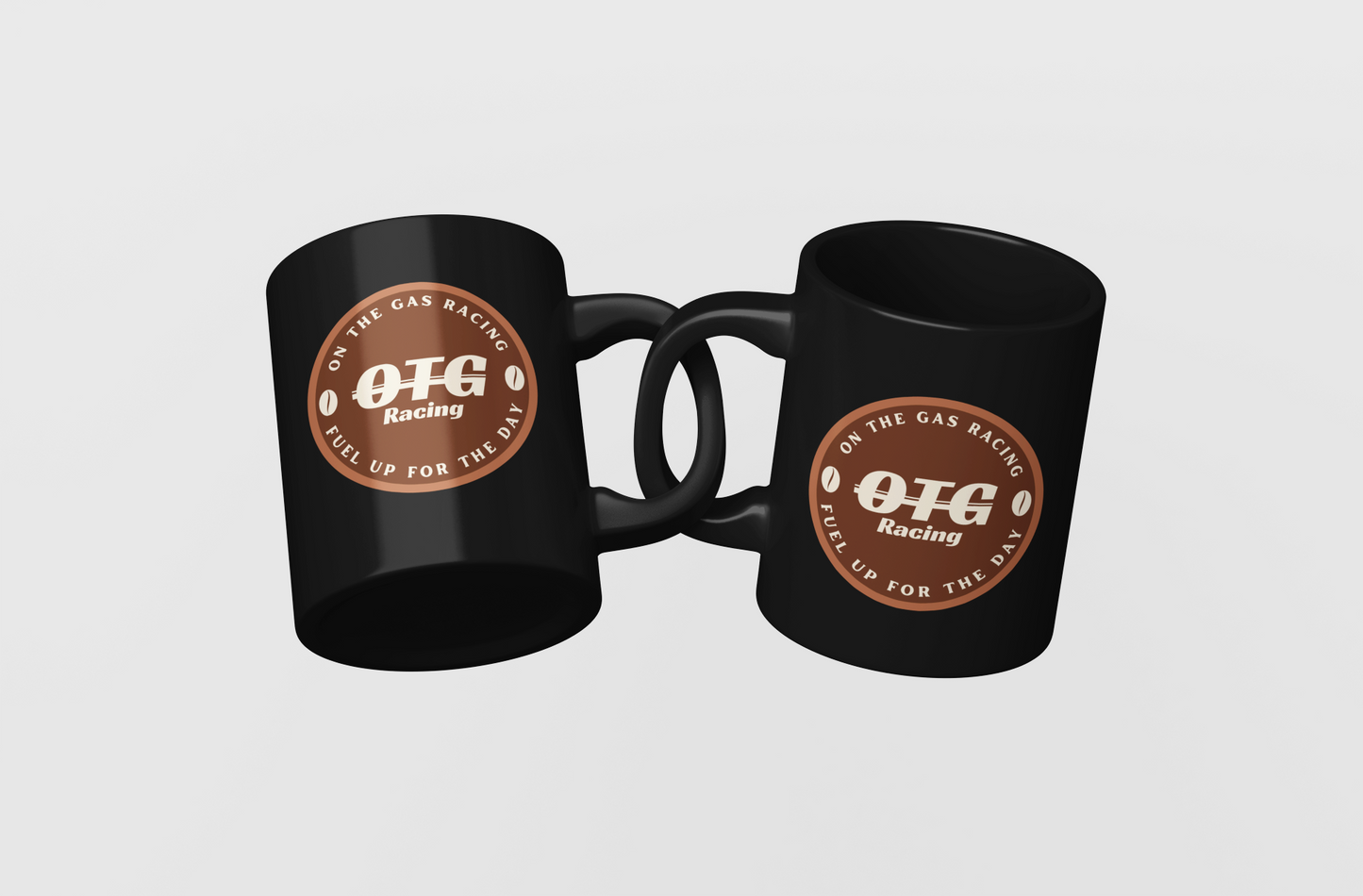 11 oz Mug - 'On the Gas Racing' Fuel Up for the Day