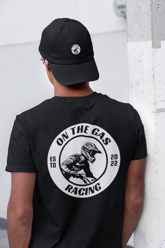 Dad Cap - 'On the Gas Racing' Embroidered