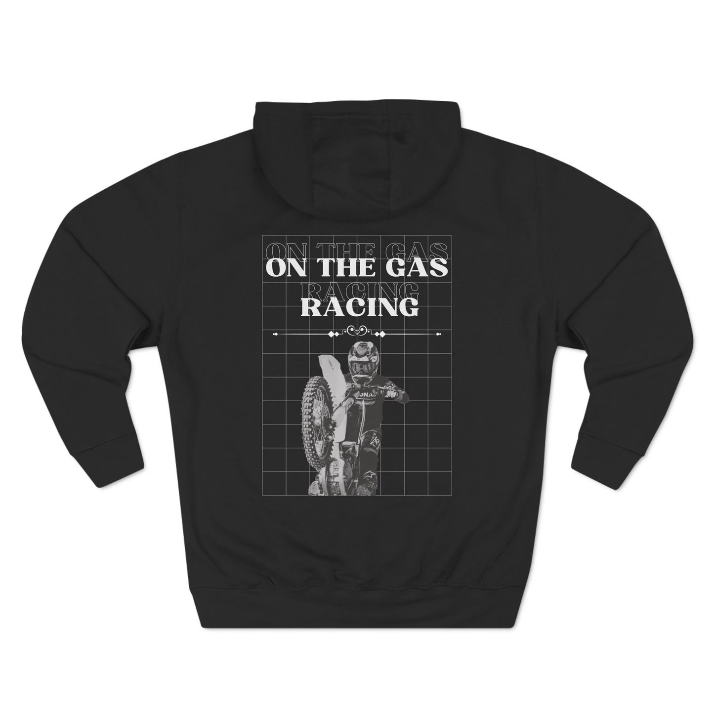 Fleece Hoodie - 'On the Gas' Streetwear Apparel