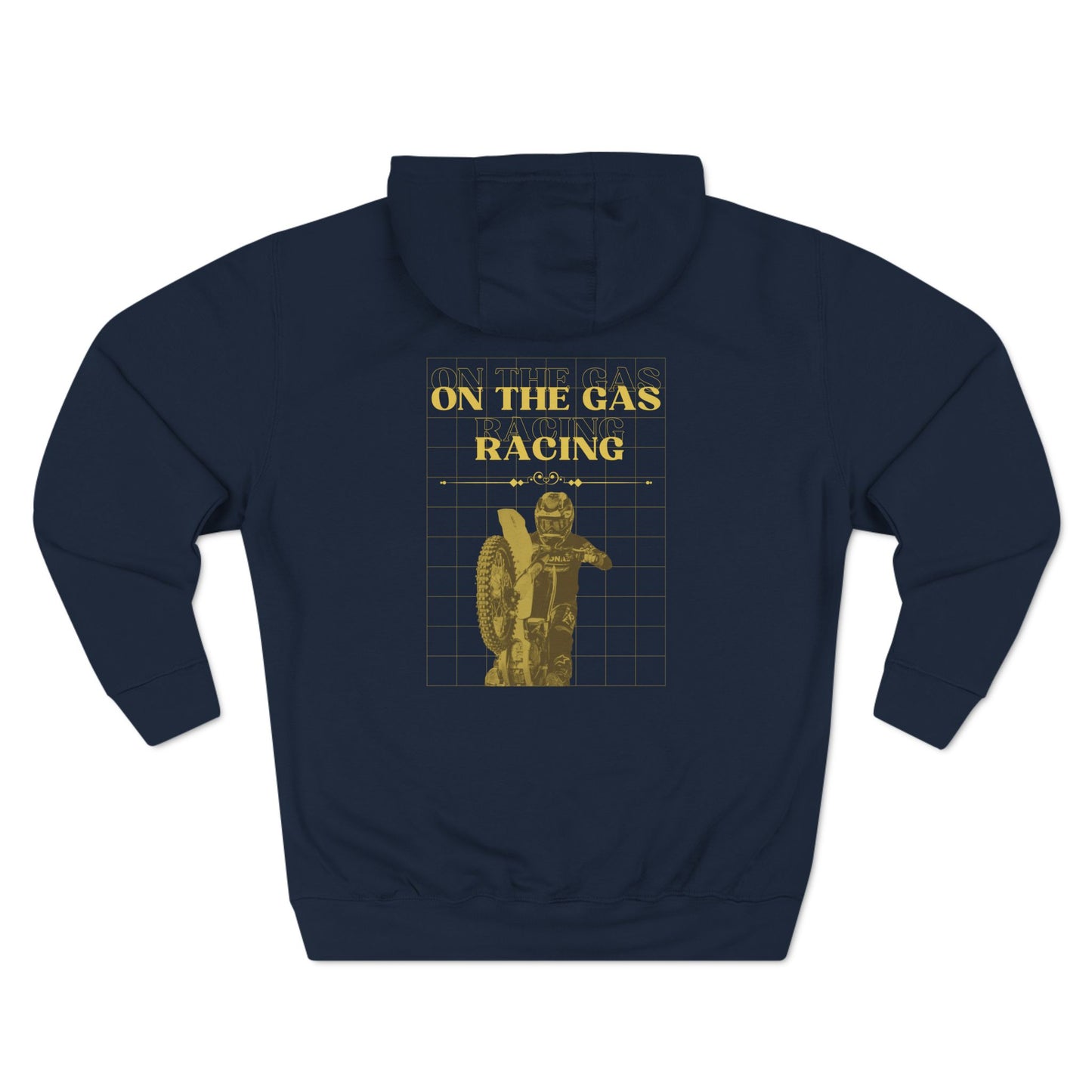 Fleece Hoodie - 'On the Gas' Streetwear Apparel