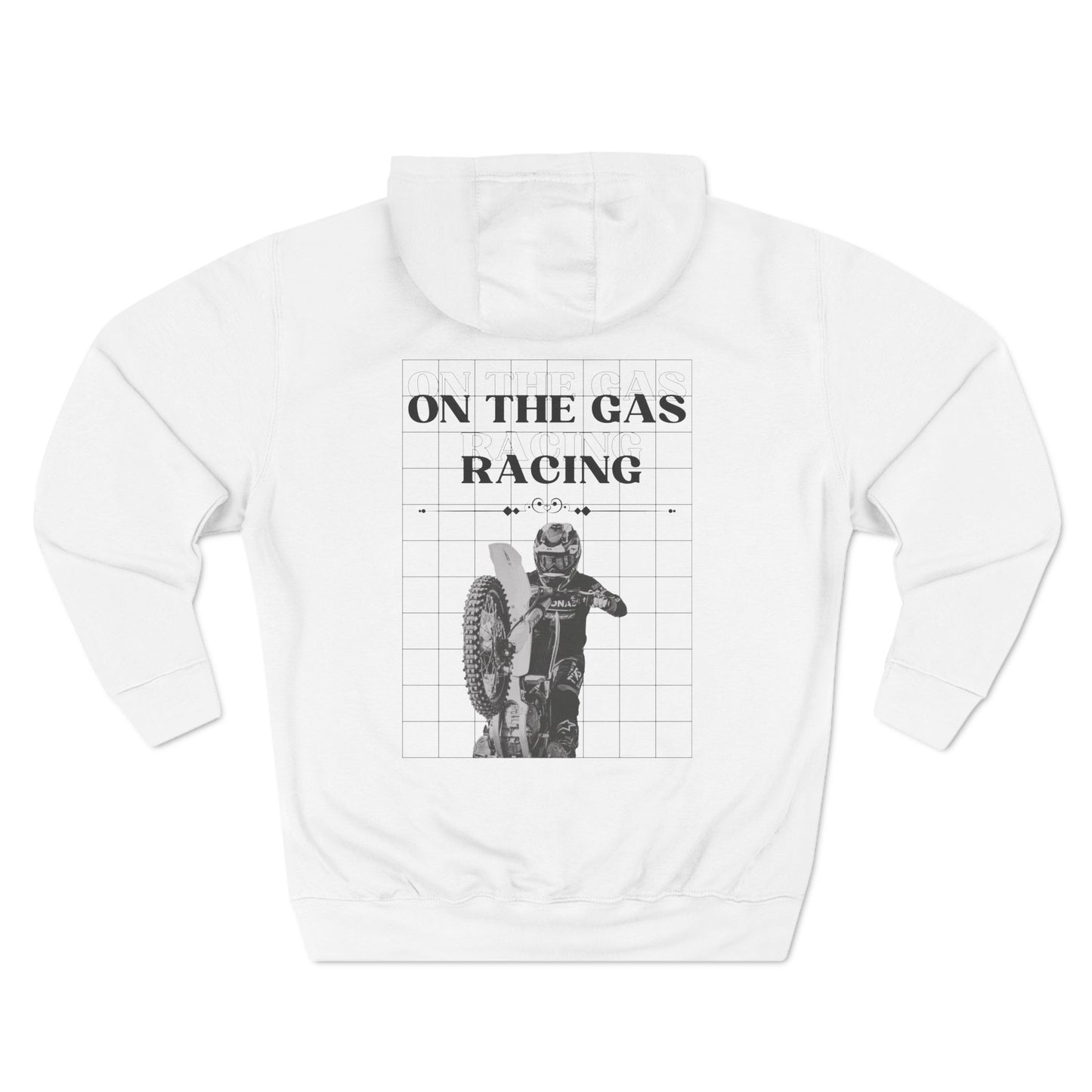 Fleece Hoodie - 'On the Gas' Streetwear Apparel